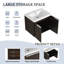 Armoire de salle de bain 24 po avec lavabo en résine