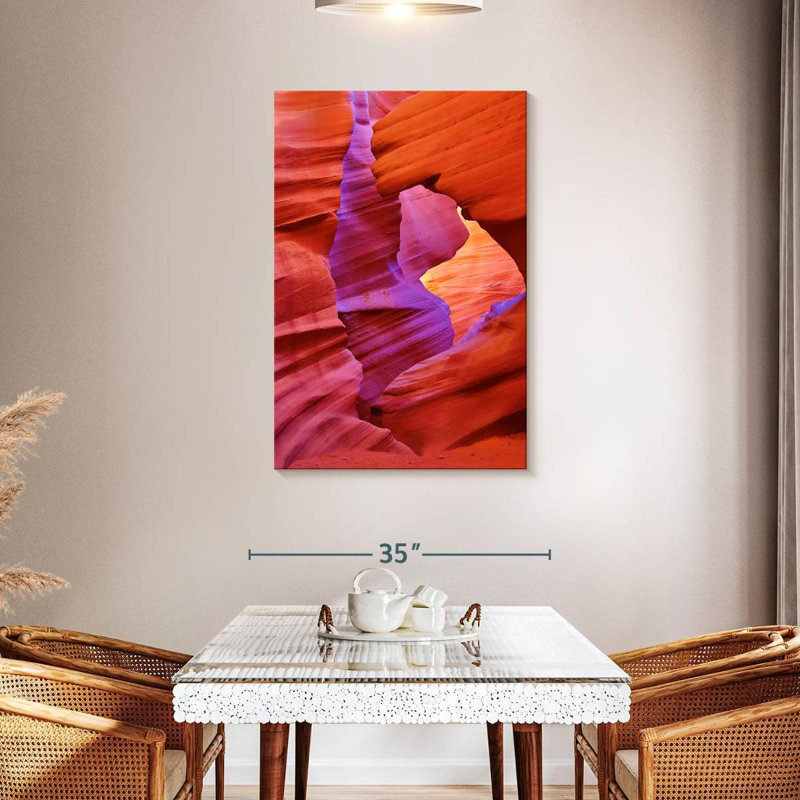 Abat-jour Alvord Arizona Antelope Canyon, H 45 po x l 30 po
