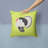 Turkey Check Square Outdoor Throw Pillow-23813774-48712575