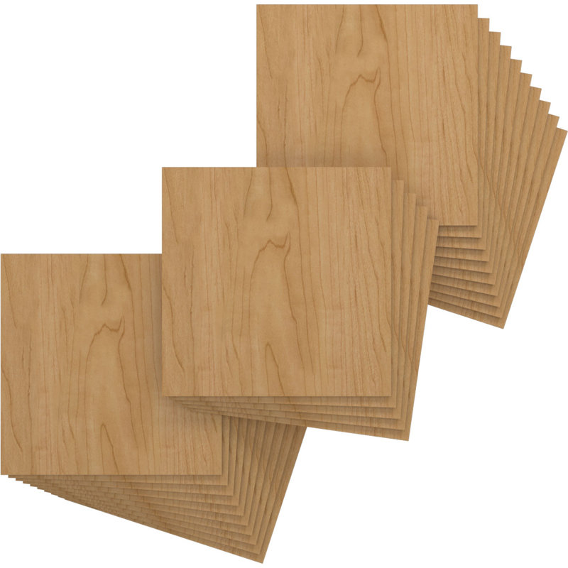 Planches en bois, Érable, H 15,75 po x l 15,75 po x P 0,25 po