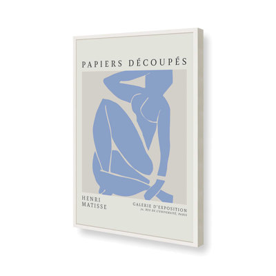 «Blue Nude III Matisse Fine Art», affiche roulée