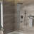 Wall Mounted Shower Arrangement With Waterfall Tub Spout - Oil Rubber Bronze 3 Function Rainfall & Handheld Valve Easy Installation And Cleanliness Protocol Attachment 10 Inch Square Head -Balanced