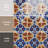 Provincial Alhambra Deco 6 In. X 6 In. Porcelain Wall Tile