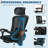 Ergonomic Mesh Office Chair with Footrest - High-Back Swivel Desk Chair with Headrest & Adjustable Lumbar Support for Home, Office, Gaming (Black)-431888537-431888533