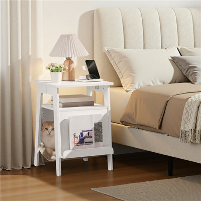 End Table with Cat Bed