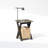 Ebern Designs Duffield Criss-Crossed Nightstand, Bedside Table-1956724683-1956668947