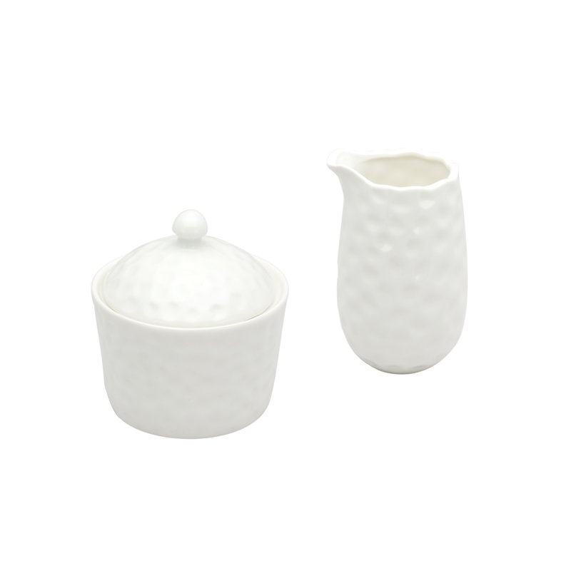 Ensemble de sucrier et pot à crème 2 pièces Red Vanilla