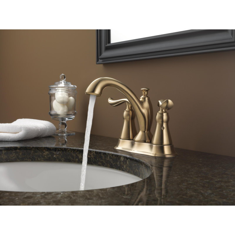 Robinet de salle de bain Linden, Bronze-Champagne lustré