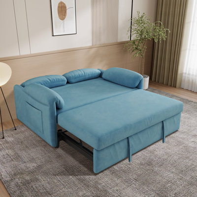 Velvet Sleeper Sofa Bed,convertible Couch