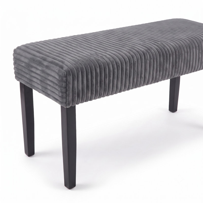 Guymon Dining Bench, Gray