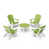 Vert citron / blanc