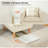 Kearra TV Tray Table Set with Stand-1385094524