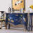 Hand-Painted 3-Drawer Entryway Accent Chest
