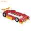 Lits de voiture de course simples modernes, conception en bois durable pour la maison