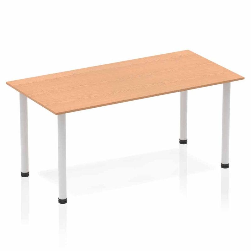 Kyvan Rectangle Conference Table, 72.5cm H x 160cm L x 80cm D, Oak