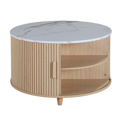 Round coffee table