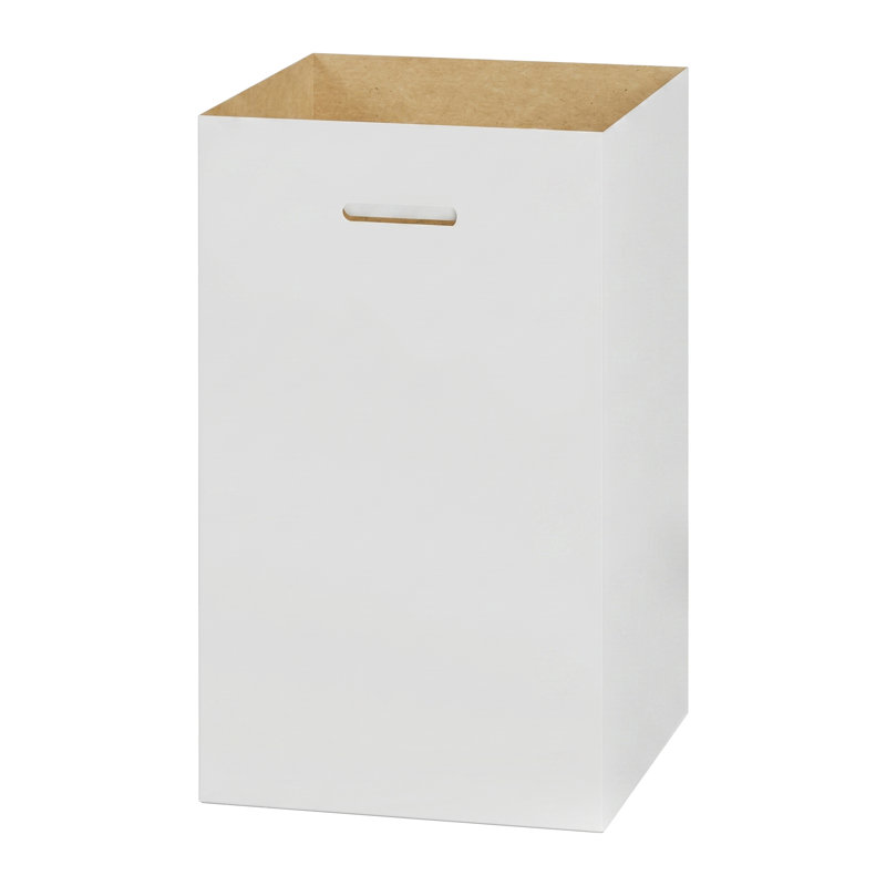 Ensemble de 10 poubelles en carton ondulé jetables 40 gallons