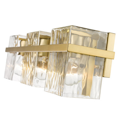 Arene 3-Light Dimmable Steel Vanity Light