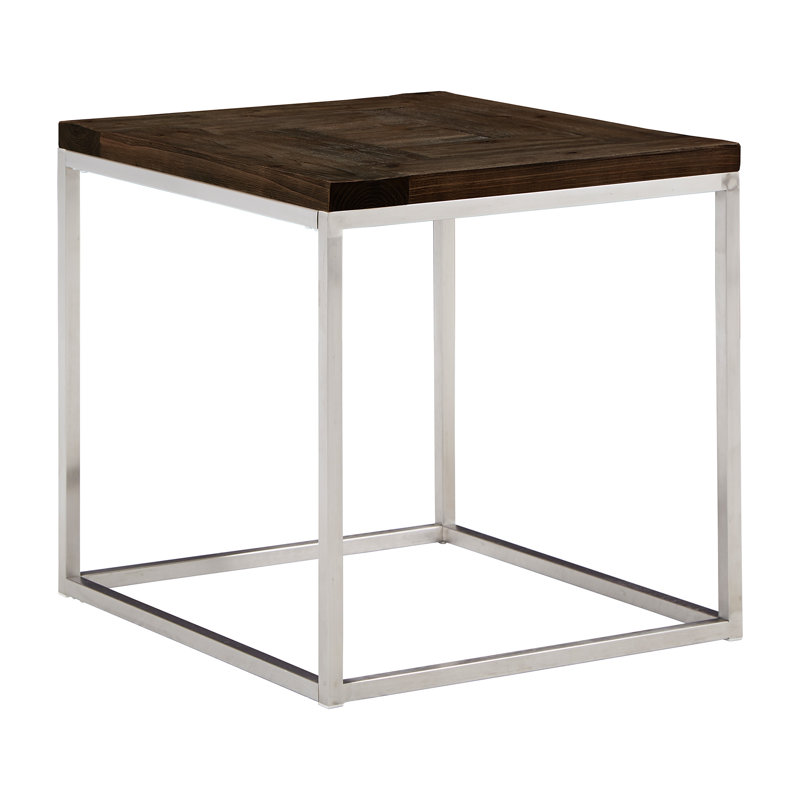 Mokshit End Table, Dark Brown