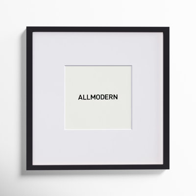 Capullo Wood Matte Picture Frame with Mat