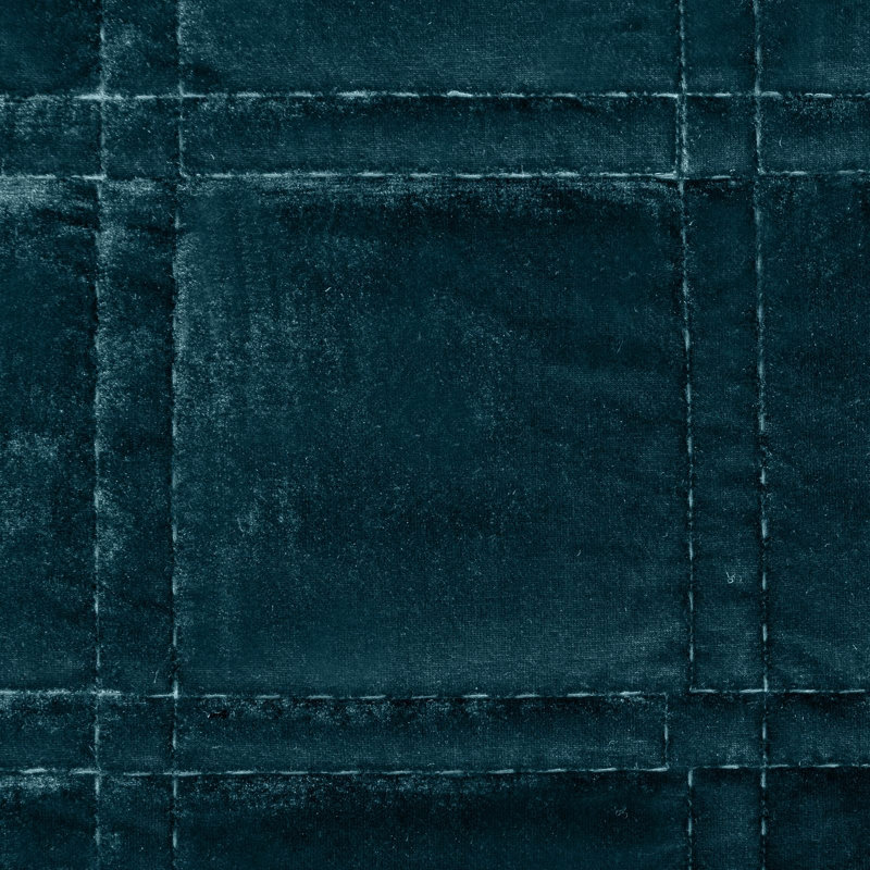 Wildes Plaid Bedspread, W220 x L240cm, Dark Gray