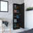 Rectangle Tall Shoe Cabinet With Mirror