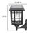 Grand Prairie Bulb Solar Light – Wall/Pier/3” Fitter Mounts – Black