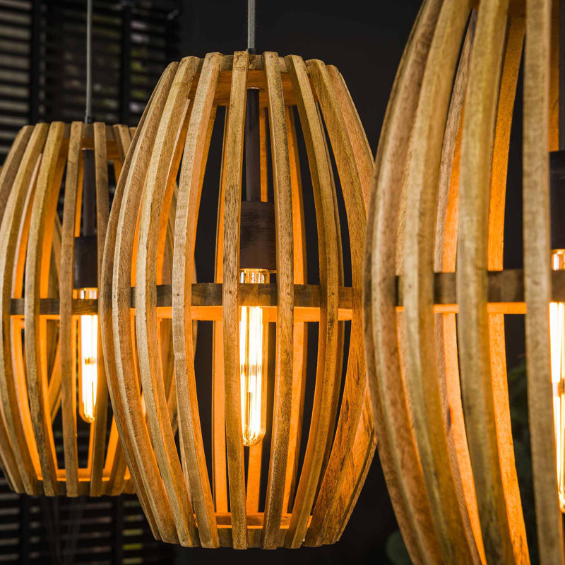Laytonville 4 - Light Natural Pendant