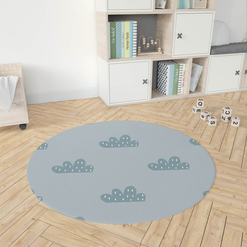 Tapis de jeu Stega Cloud Kids, Rond 5 pi
