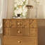 Armoire d'entrée Mid-Century en bois massif-129578524