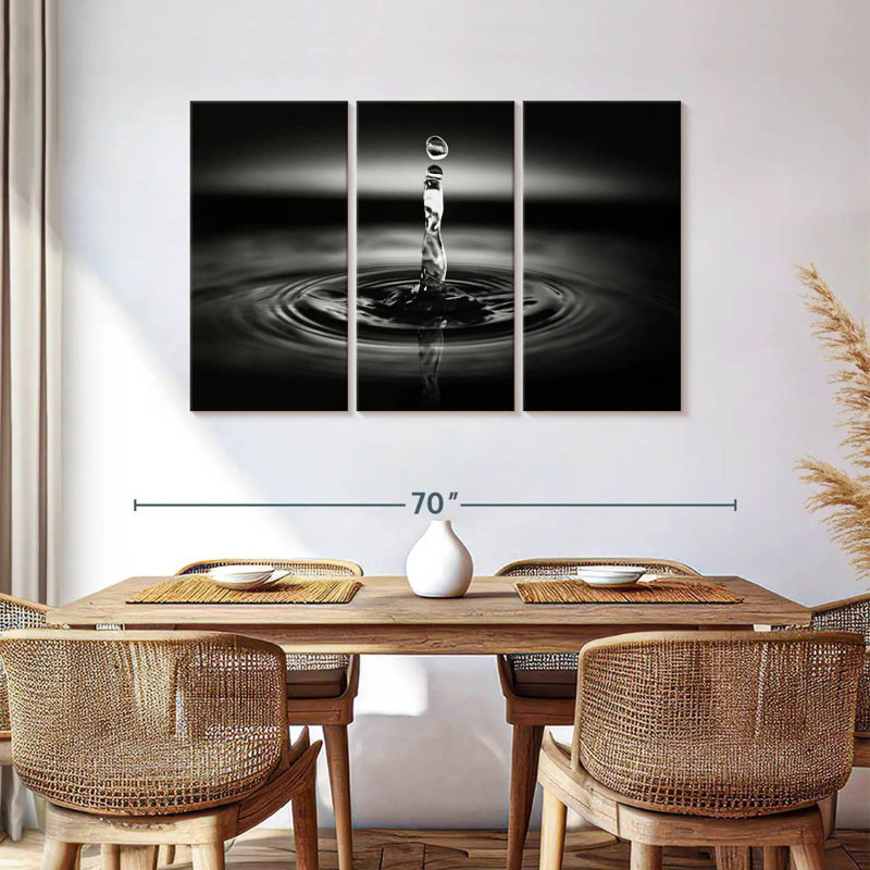 Goutte d'eau dramatique Kerrick, H 36 po x l 57 po