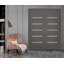 Portes françaises à panneaux en bois manufacturé 79,37 po Leora-98412374-98412375-99172254