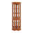 Corner Curio Cabinet With 5 Shelves And Lighting System, Oak(E26 Light Bulb Not Included)-1003859891