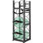 Support de réservoir de réfrigérant durable en acier au carbone avec plusieurs supports, idéal pour le rangement et le transport sécurisés de divers gaz et bouteilles