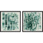 «Sea Glass - lot de 2» par PI Studio, impressions murales encadrées-550777342-550777331