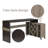 Messerly 2pc Home and Office Ebro Modular Writing Desk