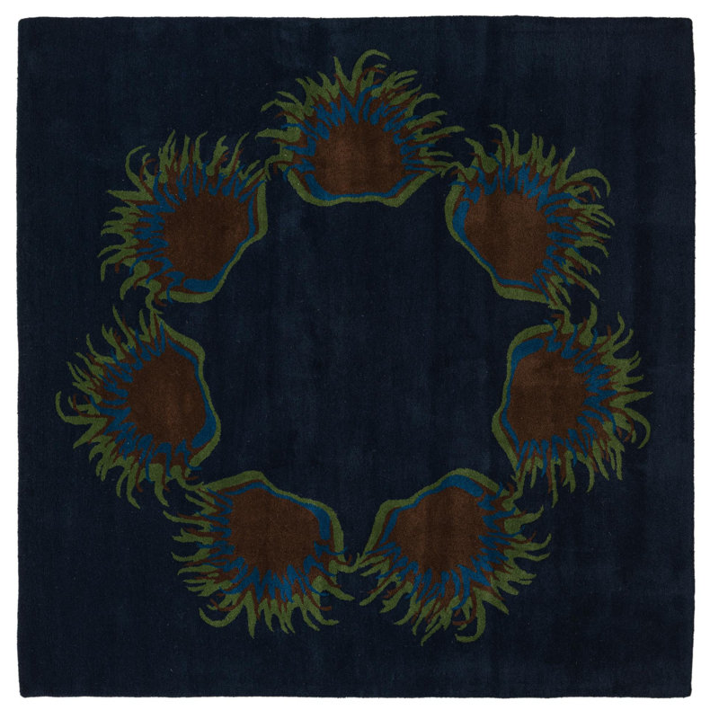Tapis bleu marine 8 pi Pineland