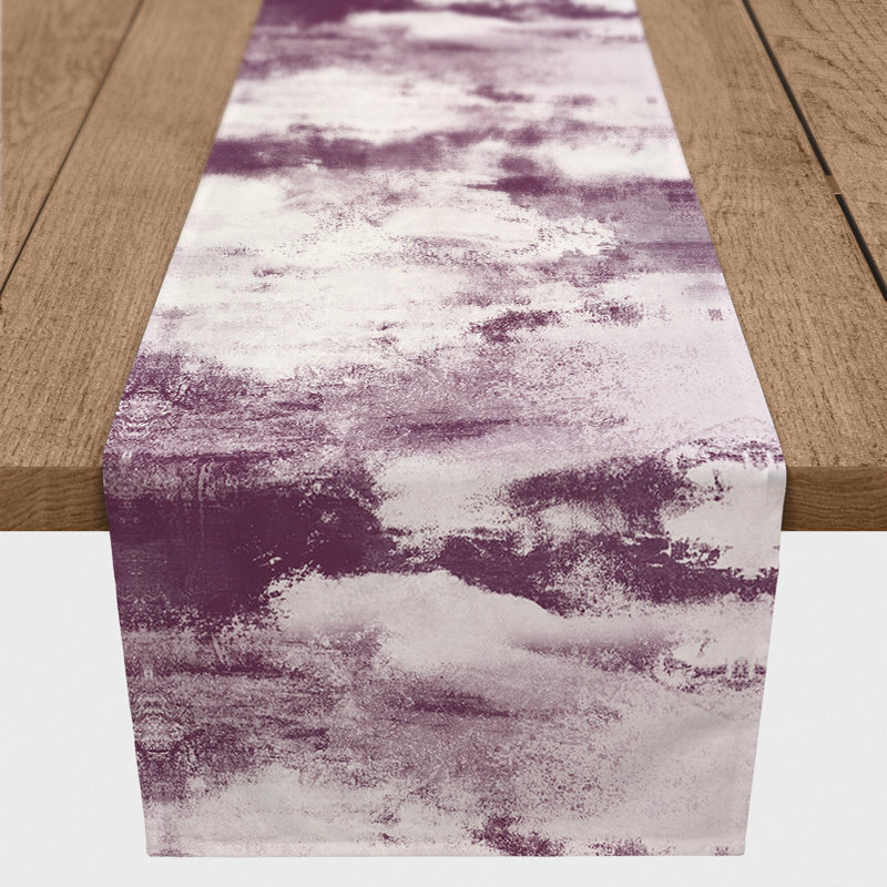 Chemin de table Askey, 72 po x 16 po, Mauve