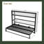 Lit escamotable simple pliable avec tablette - Lit mural peu encombrant - Fonctionnement silencieux-1723056658