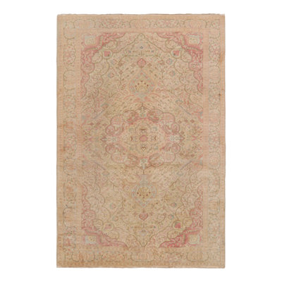 One-of-a-Kind 6’2”x9’5” Hand Knotted Area Rug