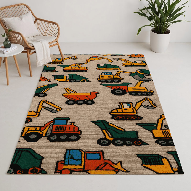 Tapis intérieur et extérieur brun Transport, Rectangle 9 pi x 12 pi