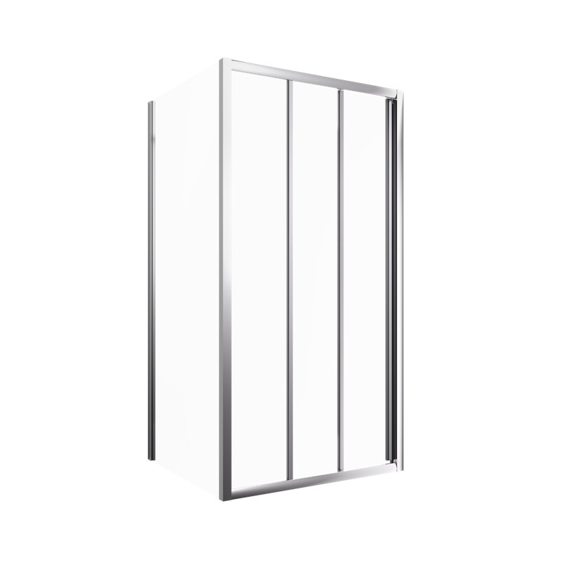 Zialan Square Shower Enclosure, 900mm W x 800mm D