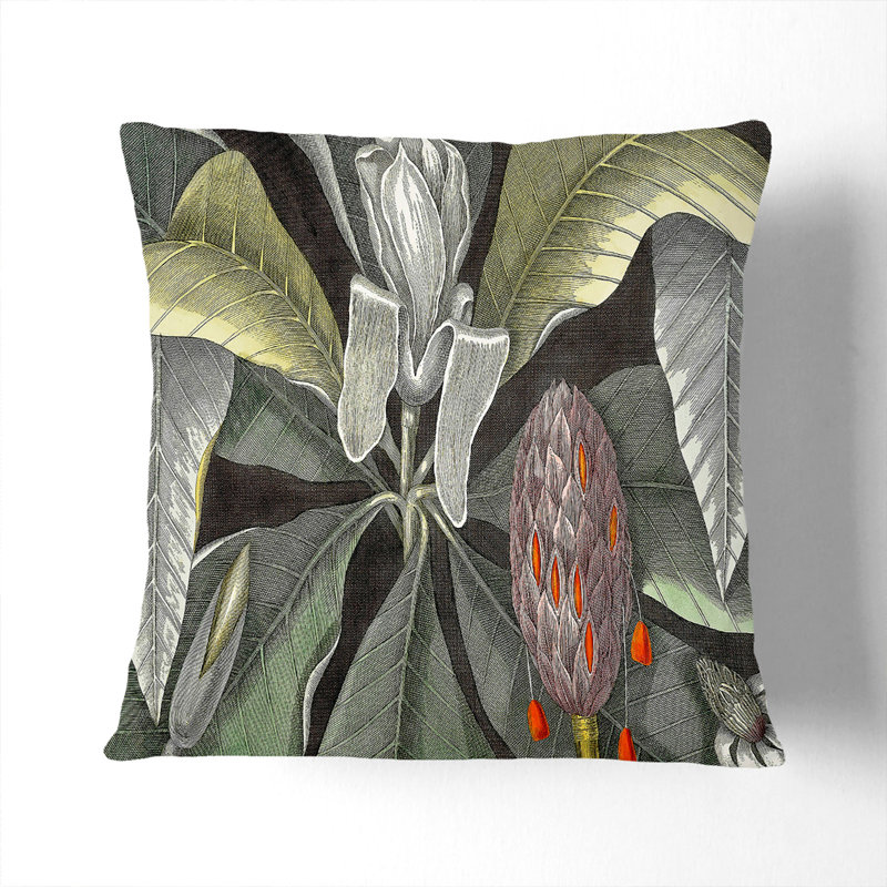 Square Throw Cushion, 40cm H x 40cm W x 15cm D
