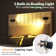 57" Modern Platform Bed Frame, with 2 Reading Lights