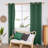 Thermal Insulated Room Darkening Grommet Curtain Panels (Set of 4)-106667202-106667204