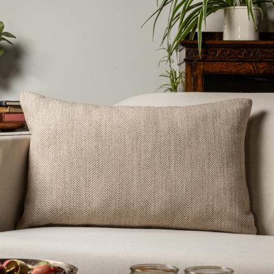 Chevron Beige Cushion