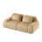 82" Modern Modular Sectional Sofa,Flannelette Fabric-1165593606