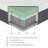 12" Queen Mattress Green Tea Gel-Infused Memory Foam Hybrid Mattress, Plush Foam Pocket Coils, Mattress In A Box, Comfortable Sleep Mattress-17343586