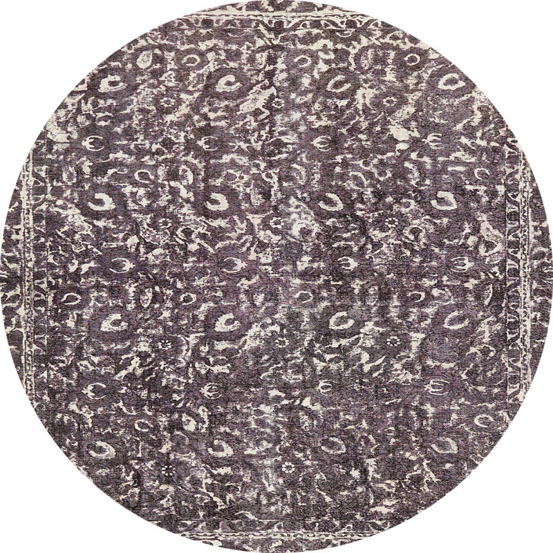 10 - Tapis abstrait moderne 593, Carré 3 pi