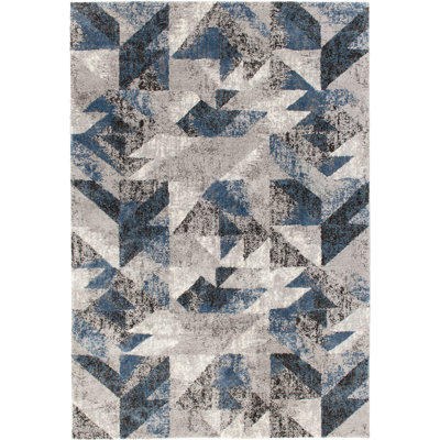 Orren Ellis Textures Gray Area Rug